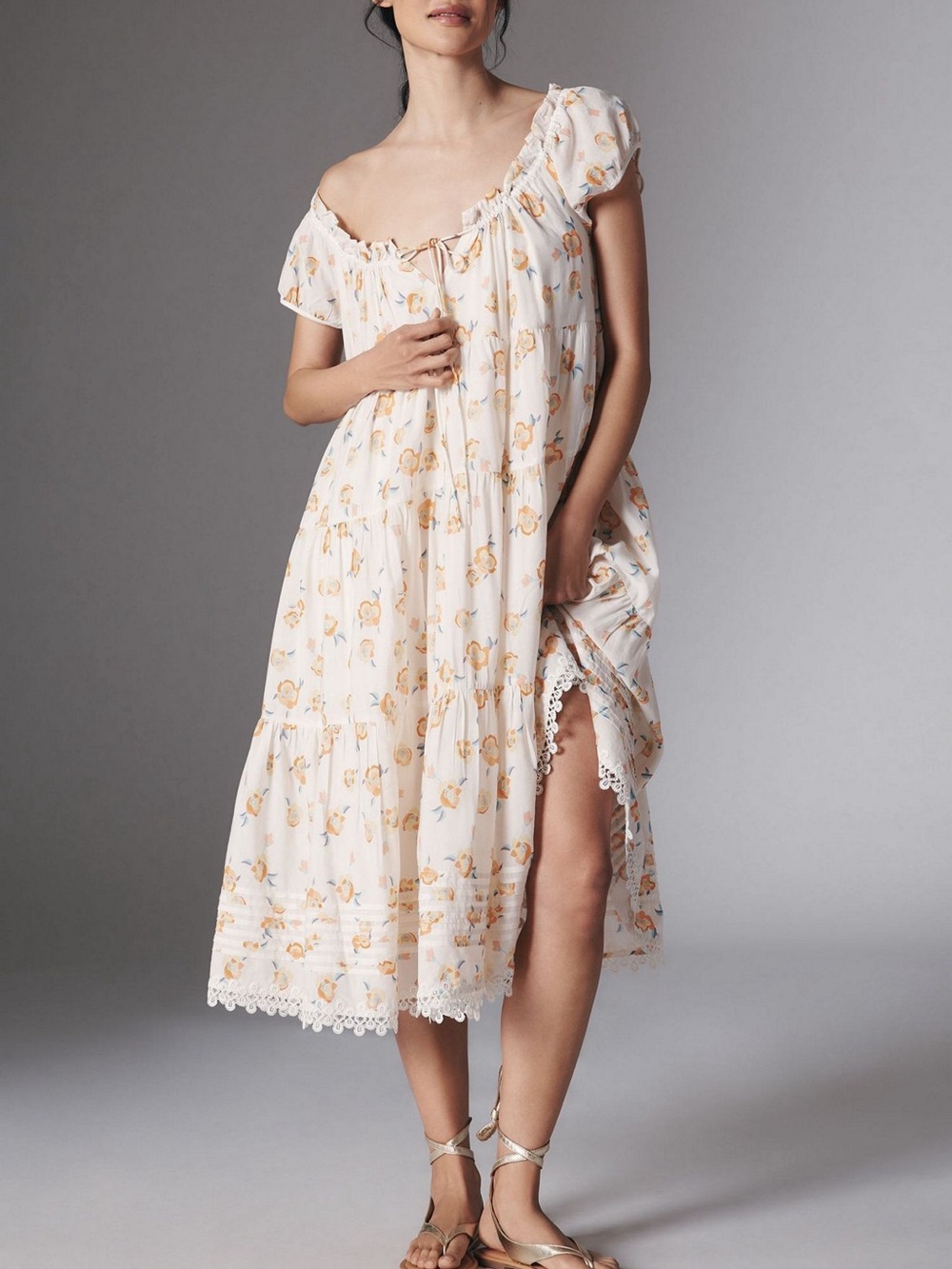 Anthropologie Midi Dress - Picture 4 of 4